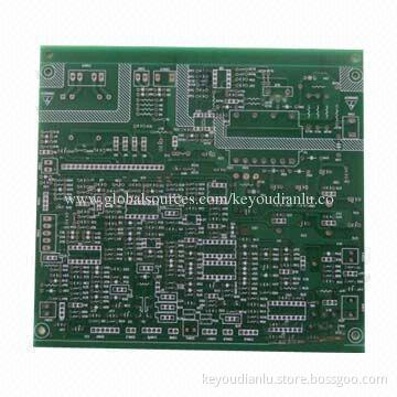 High-density FR-4 Material Double-sided PCB with 1.6mm Board Thickness, 1oz Copper Thickness